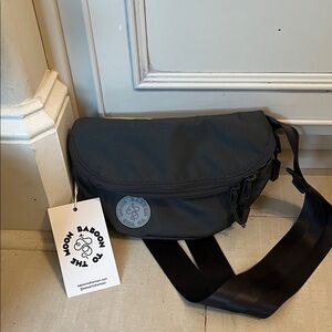 Baboon To The Moon gray fannypack